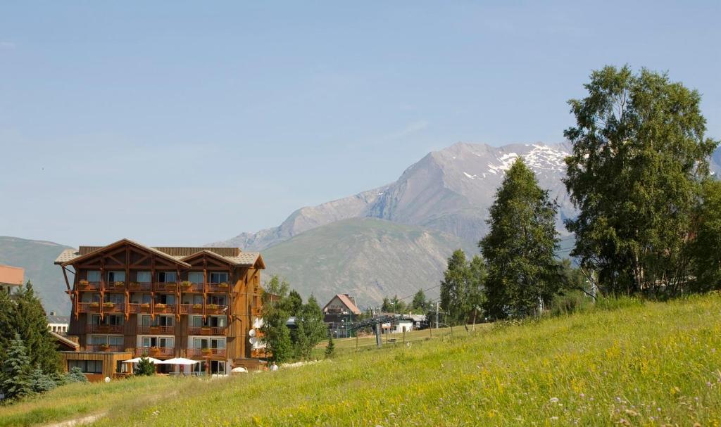 Le Souleil'Or Hotell Les Deux Alpes Eksteriør bilde