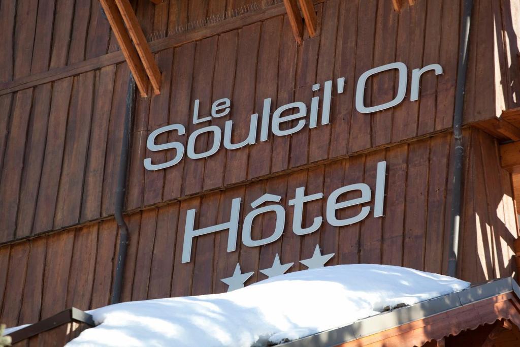 Le Souleil'Or Hotell Les Deux Alpes Eksteriør bilde